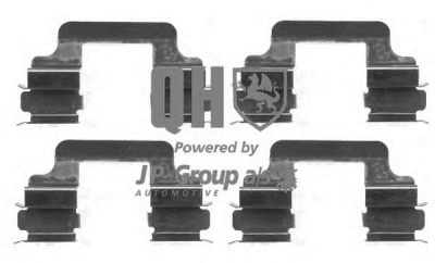 JP GROUP 1163750119 -  Комплектующие, колодки дискового тормоза